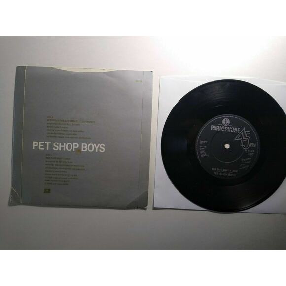 Pet Shop Boys Opportunities Let's Make Lots Of Money 7" Vinyl Record UK 1986 - Picture 4 of 4
